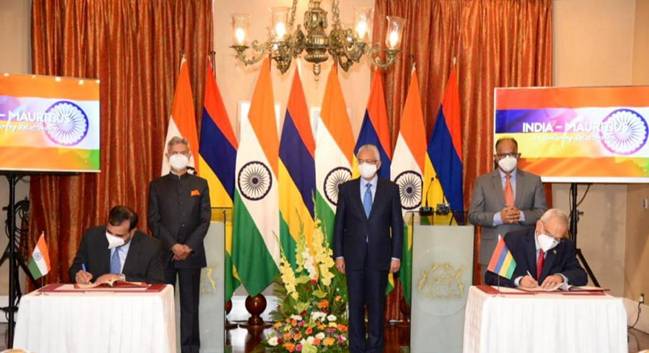 India and Mauritius sign Comprehensive Economic Cooperation and Partnership Agreement