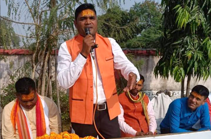 “Shree Bajarang Sena is expanding very fast in Uttar Pradesh Hitesh Vishwakarma Shree Bajarang Sena National President