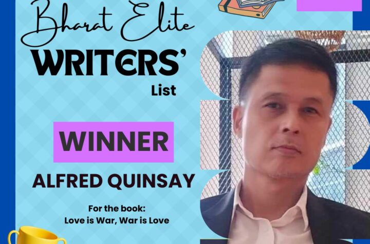 Alfred Quinsay, Bharat Elite Writers' List of 2024, Cherry Book Awards