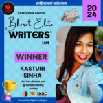 Kasturi Sinha, Bharat Elite Writers' List, critically acclaimed poetess, Cherry Book Awards